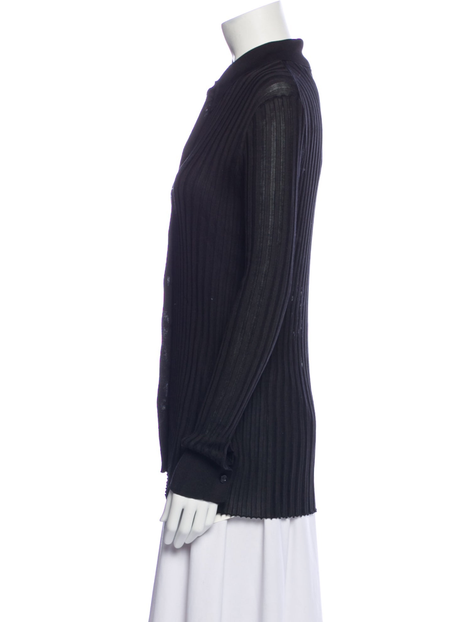 Bottega Veneta Silk Mock Neck Sweater