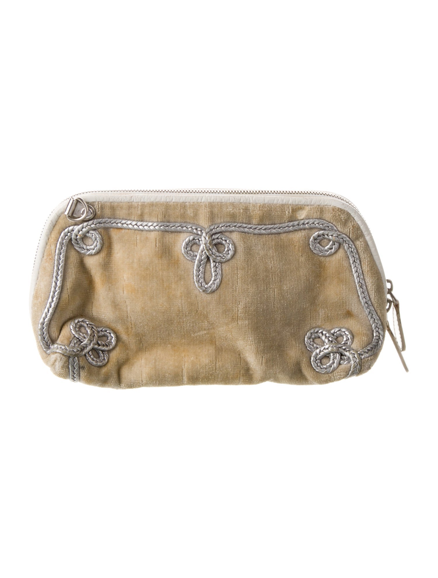 Bottega Veneta Velvet Cosmetic Bag