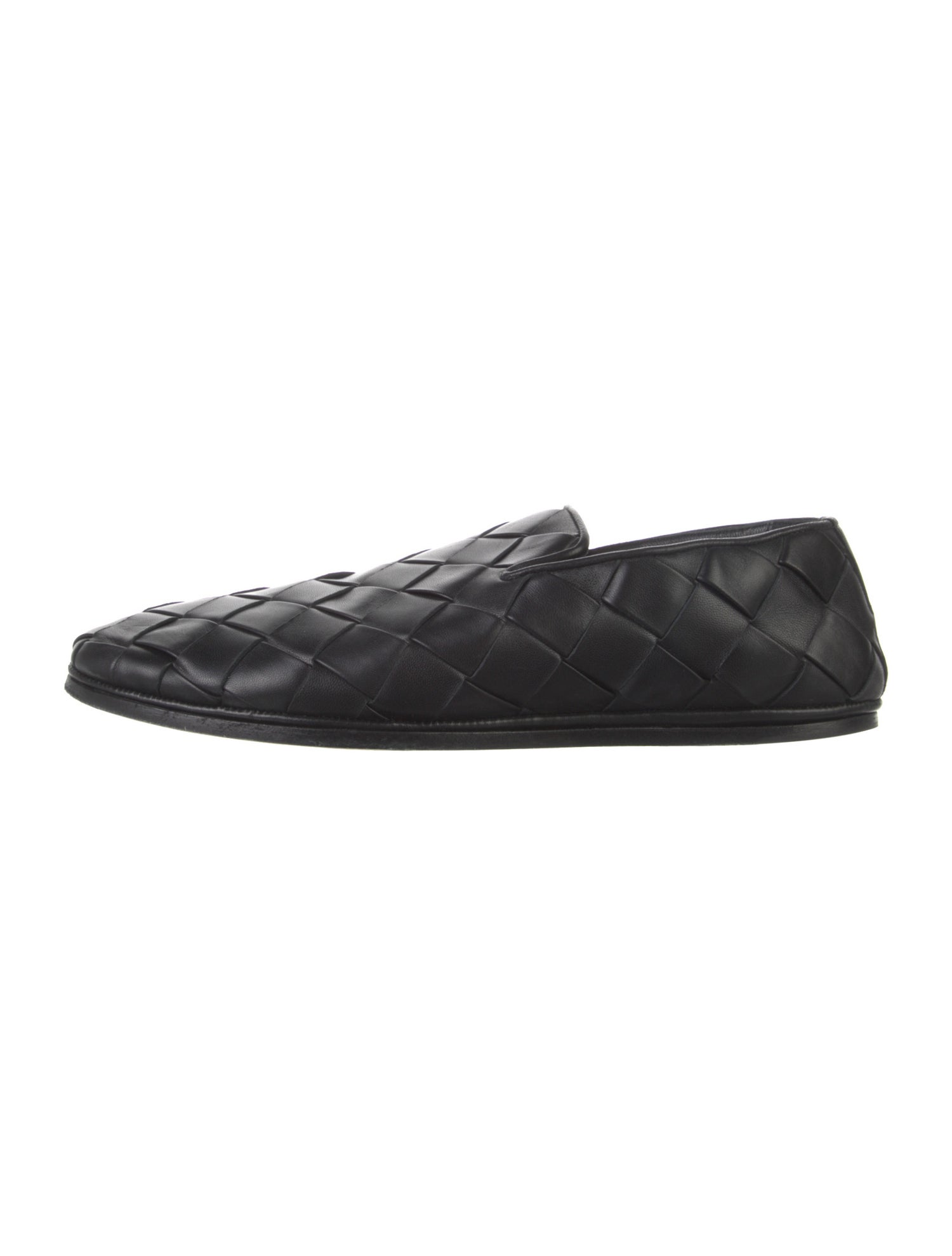 Bottega Veneta Sunday Intrecciato Weave Flats