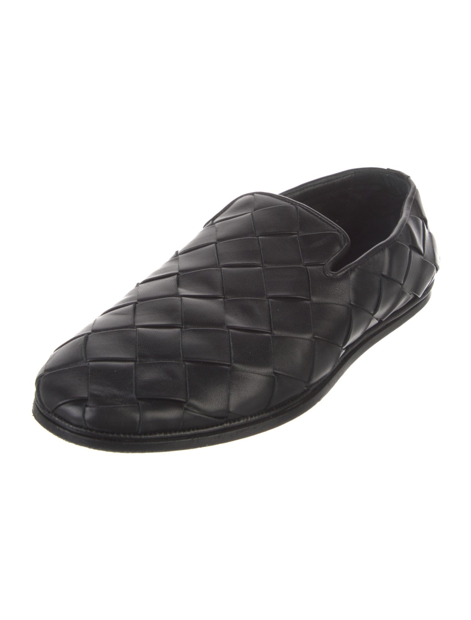 Bottega Veneta Sunday Intrecciato Weave Flats