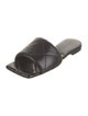 Bottega Veneta Lido Flat Sandal Quilted Pattern Slides