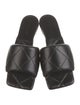 Bottega Veneta Lido Flat Sandal Quilted Pattern Slides