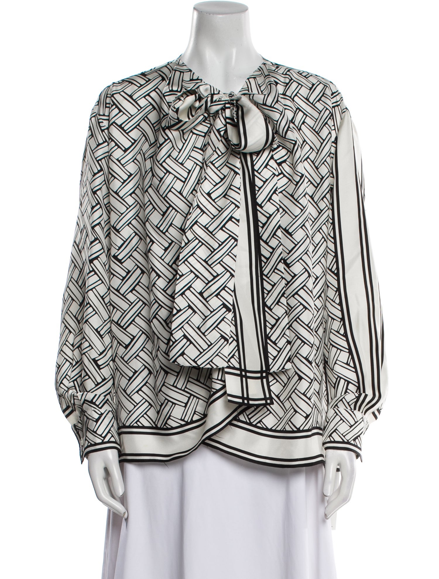 Bottega Veneta Silk Printed Robe