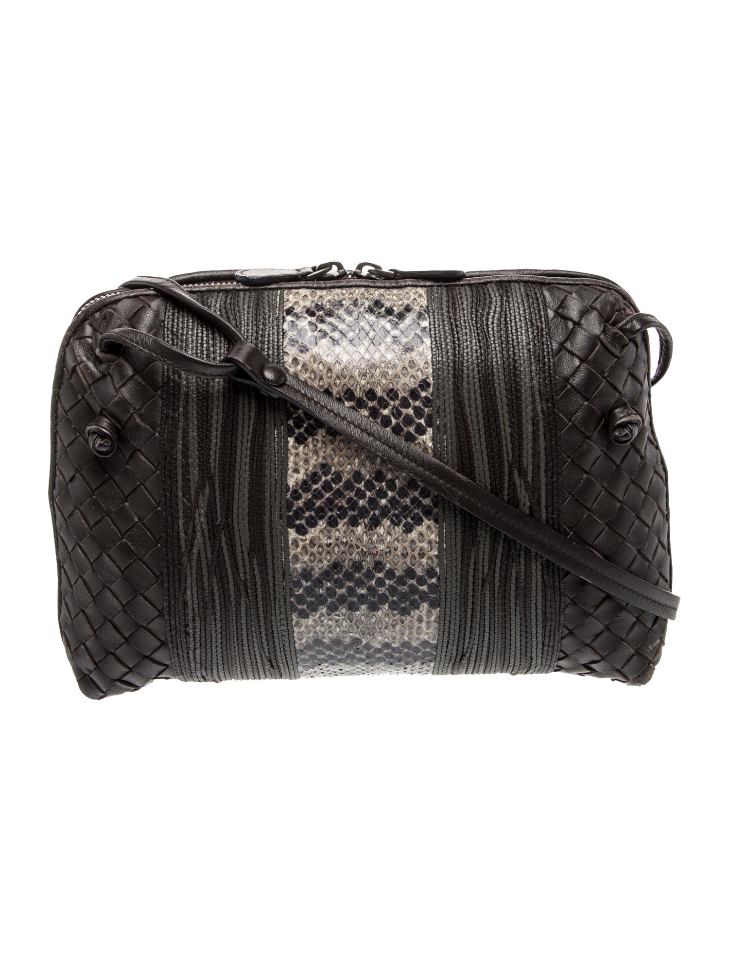 Bottega Veneta Intrecciato Crossbody Bag Vintage