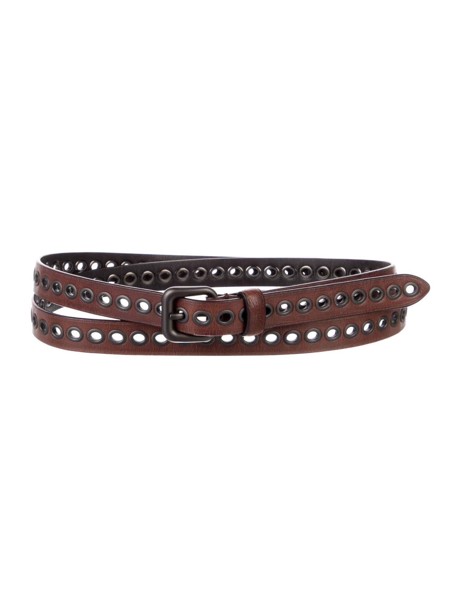 Bottega Veneta Skinny Leather Belt