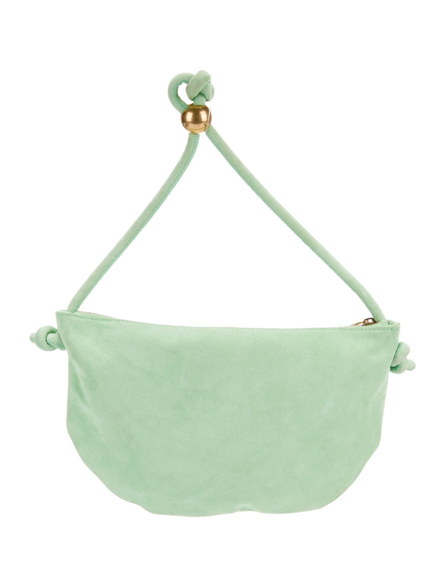 Bottega Veneta Suede Turn Pouch Small