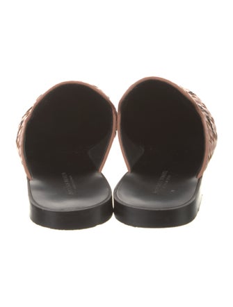 Bottega Veneta Fiandra mule Intrecciato Weave Mules