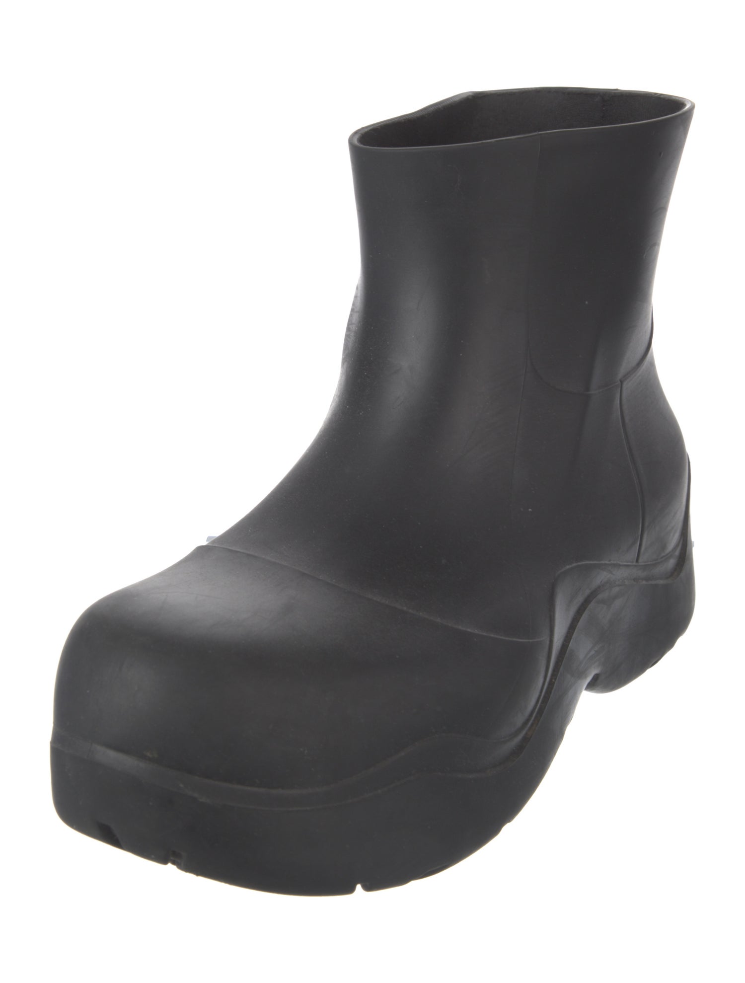 Bottega Veneta Puddle Ankle Boot Rubber Rain Boots