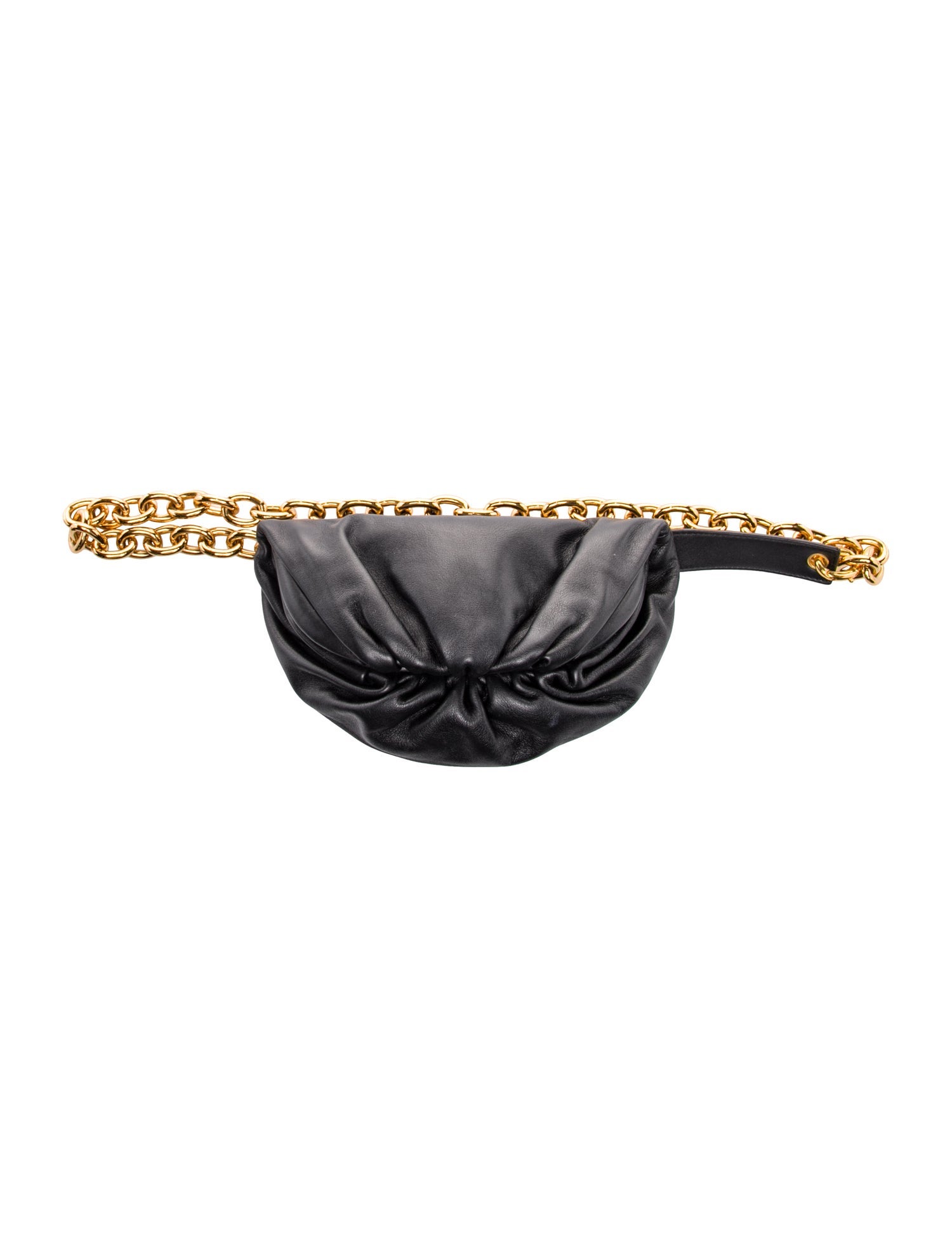 Bottega Veneta Leather Pouch w/Chain