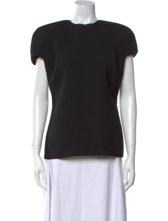 Bottega Veneta Virgin Wool Crew Neck Top