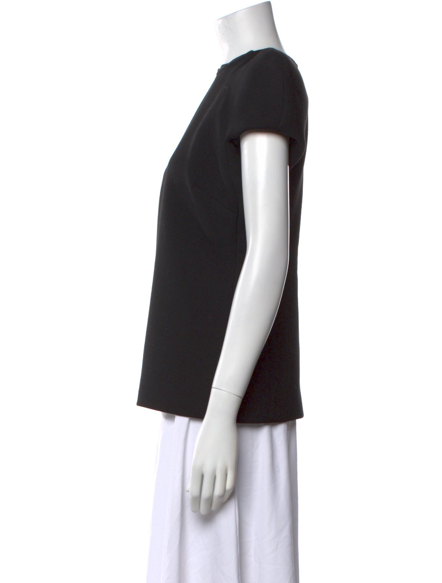 Bottega Veneta Virgin Wool Crew Neck Top