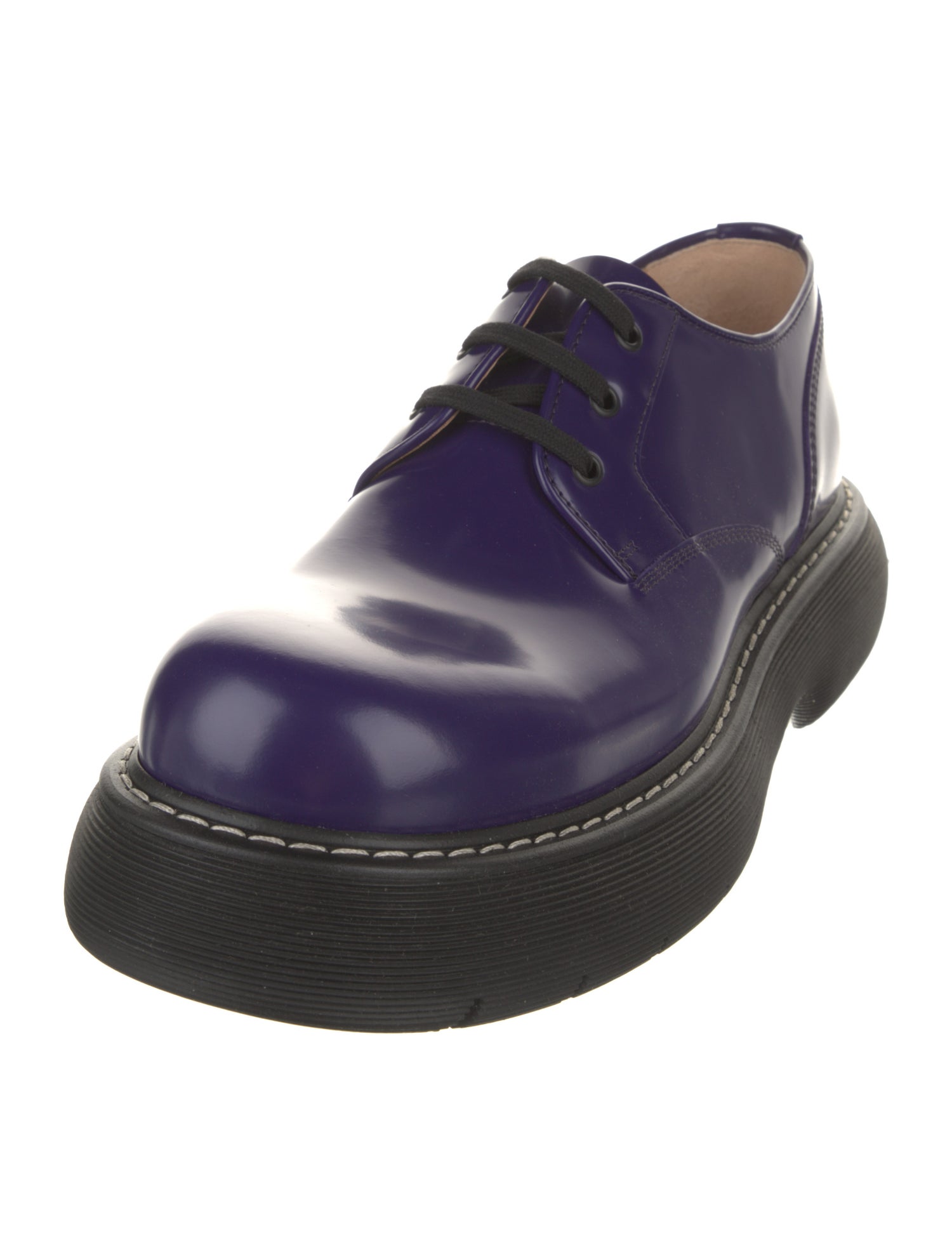 Bottega Veneta Leather Lace-Up Boots