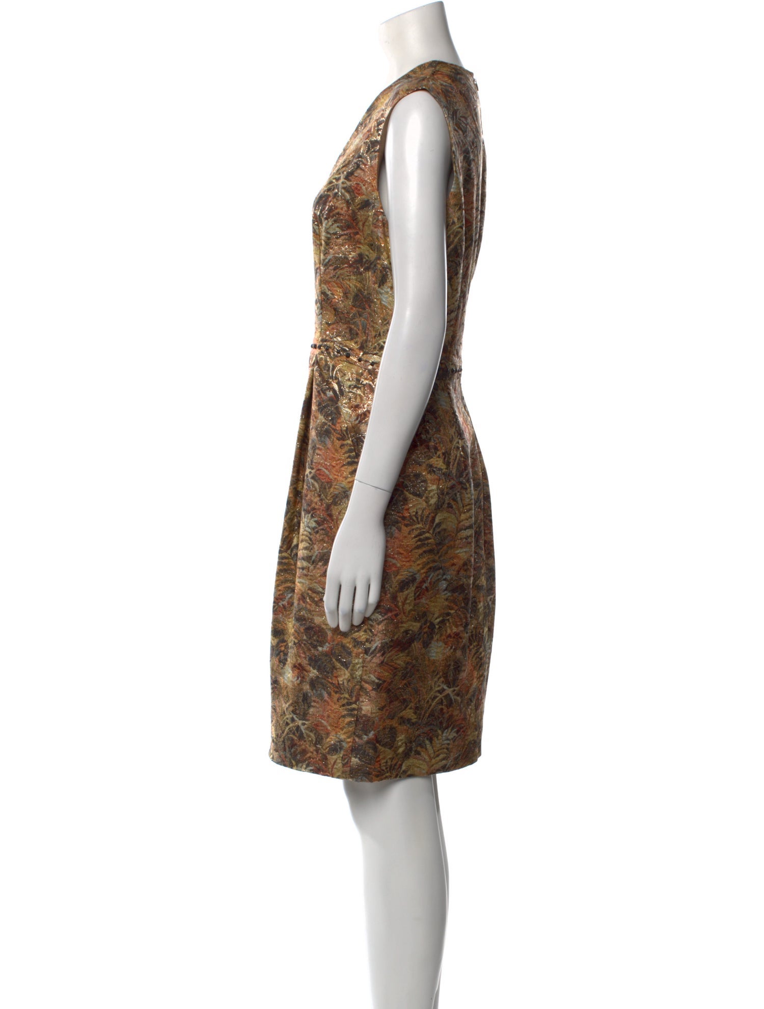 Bottega Veneta Printed Knee-Length Dress