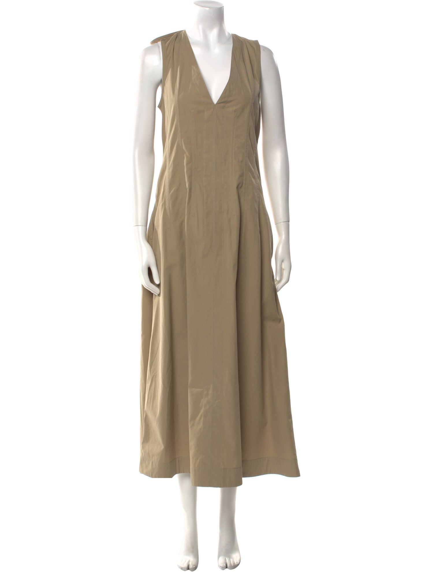Bottega Veneta V-Neck Long Dress w/ Tags
