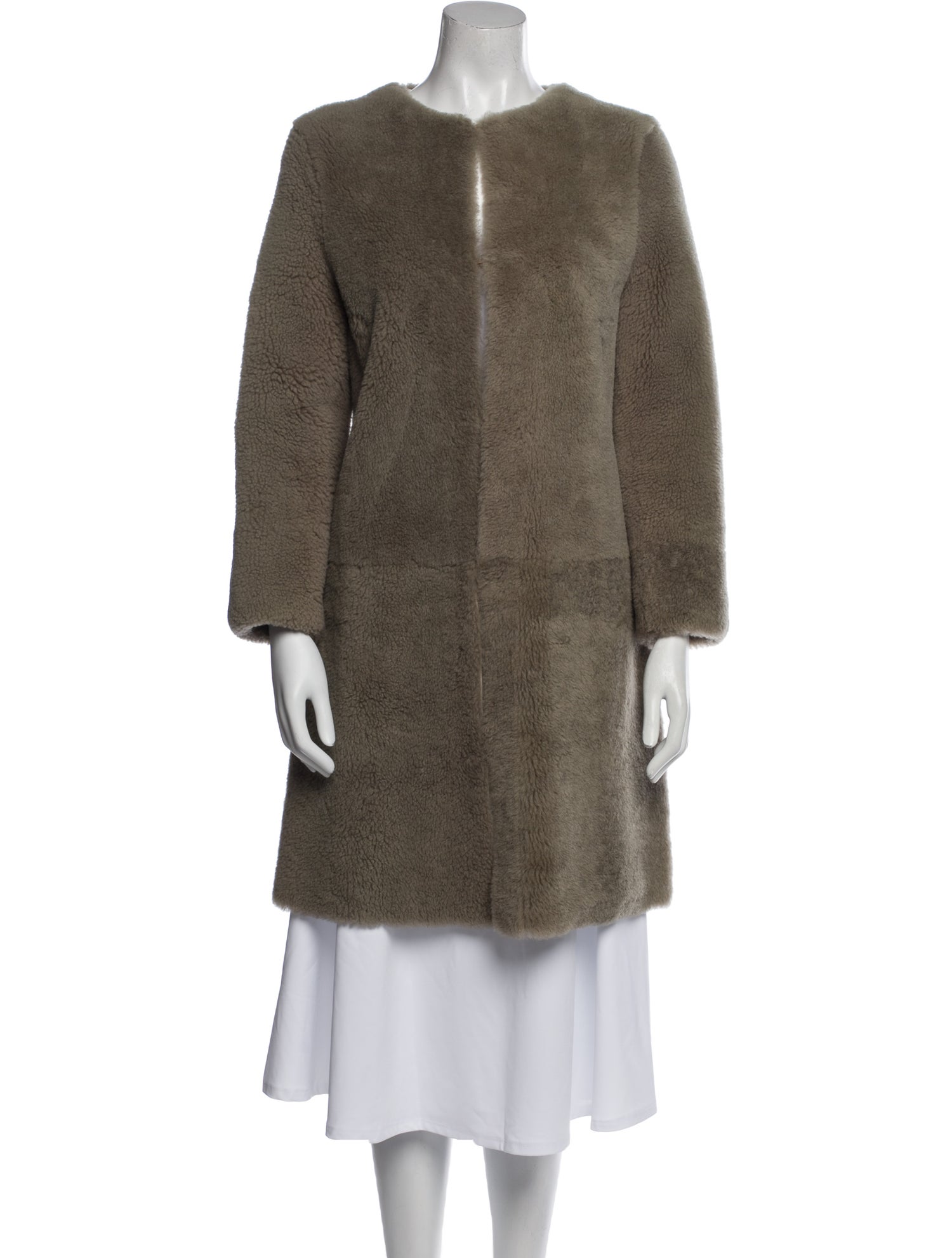 Bottega Veneta Shearling Fur Coat