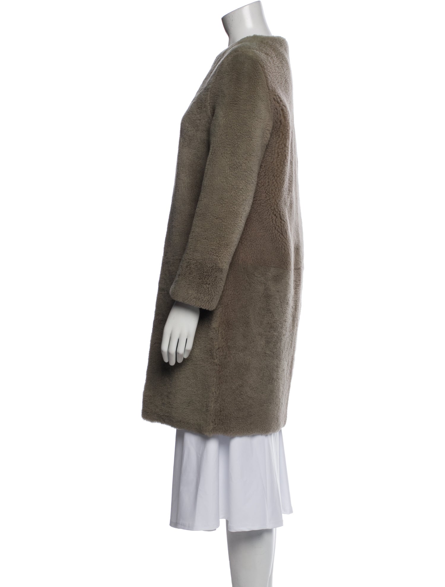 Bottega Veneta Shearling Fur Coat