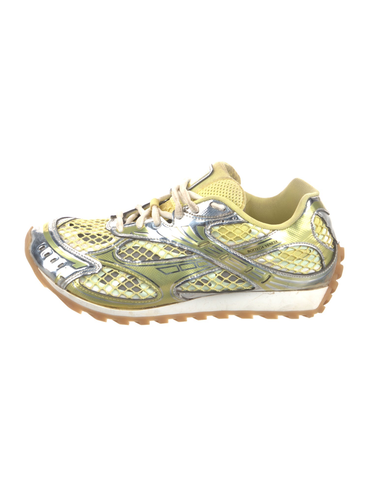 Bottega Veneta Mesh Mesh Accents Sneakers