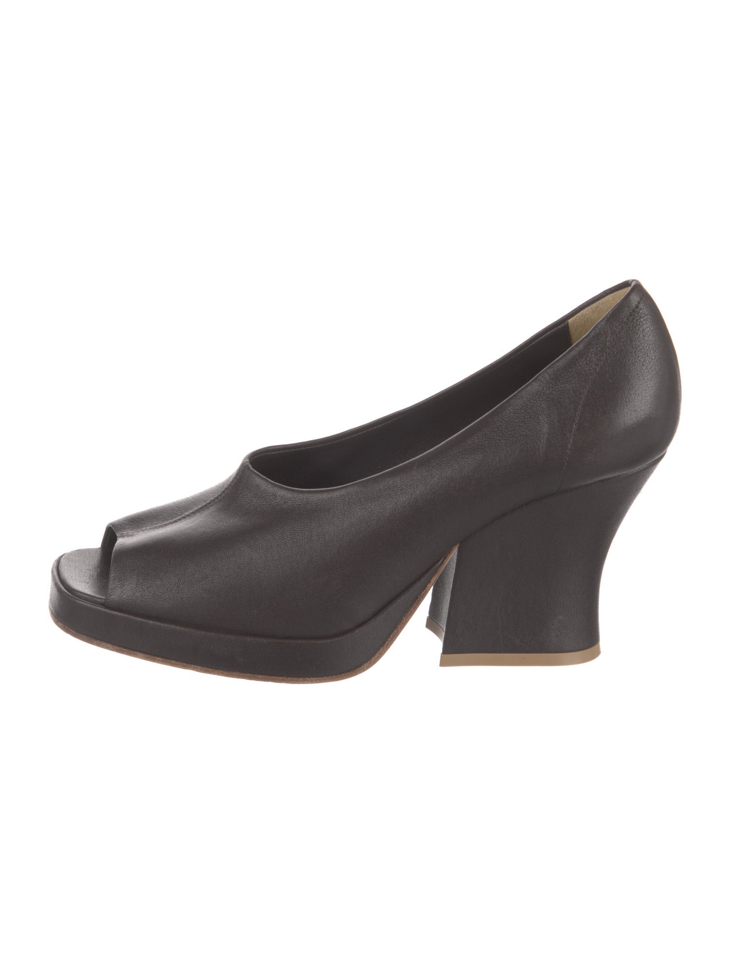 Bottega Veneta Leather Slingback Sandals