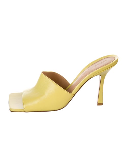 Bottega Veneta Leather Slides