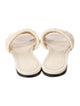 Bottega Veneta Quilted Pattern Leather Slides
