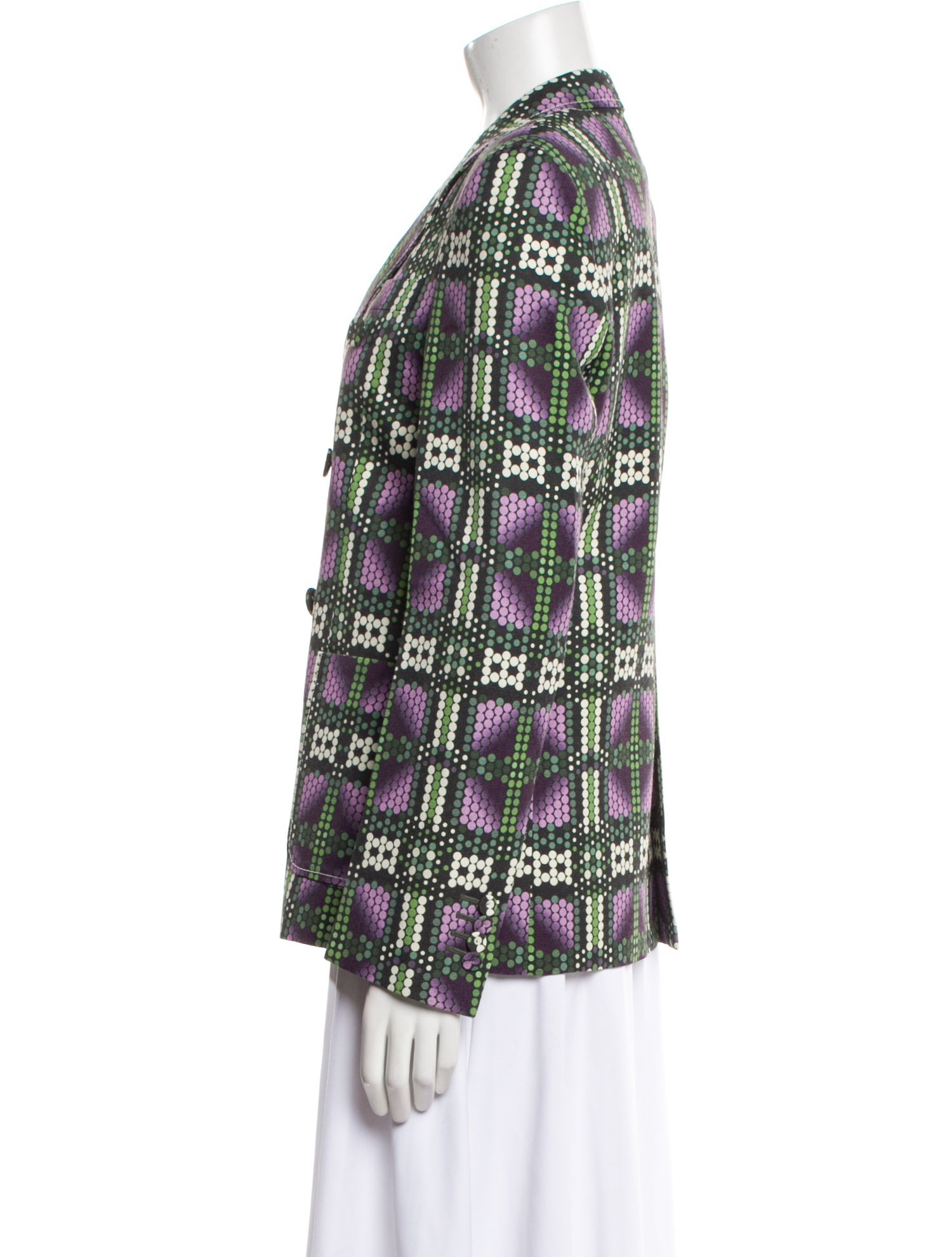 Bottega Veneta Patterned Blazer w/ Tags