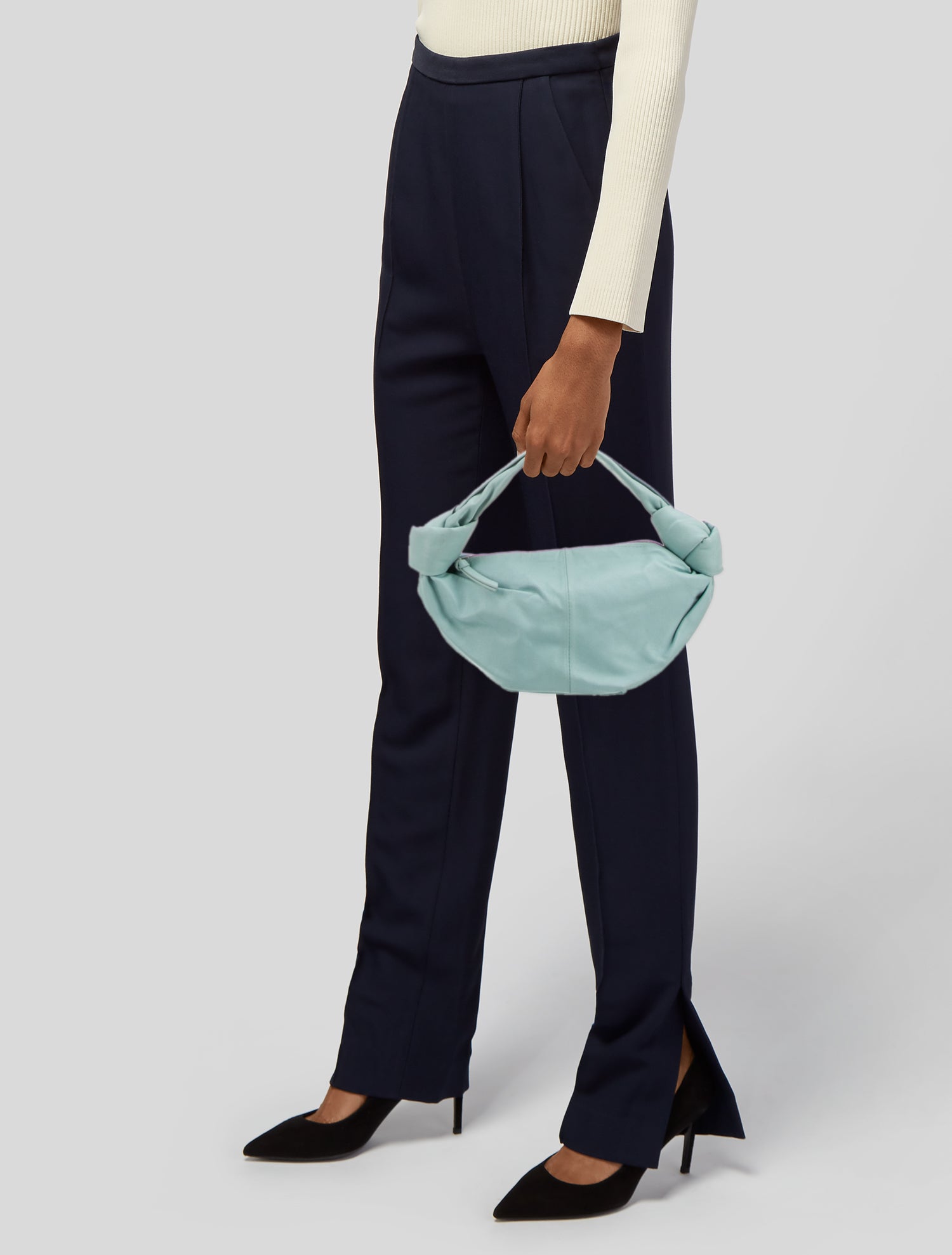 Bottega Veneta Leather Double Knot Mini