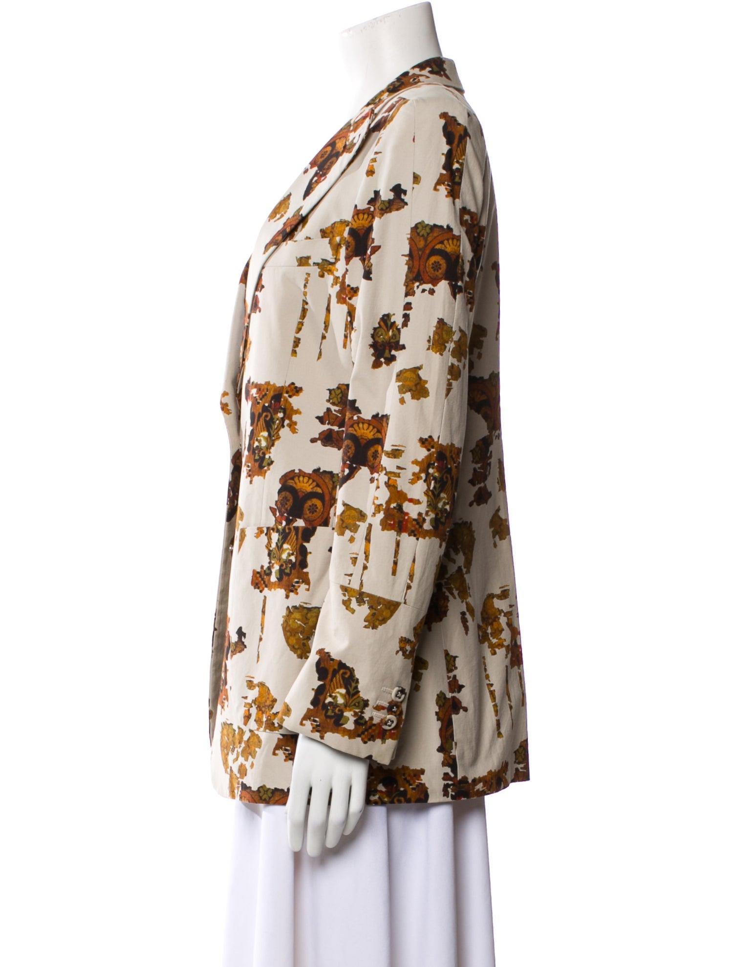 Bottega Veneta 2016 Floral Print Blazer