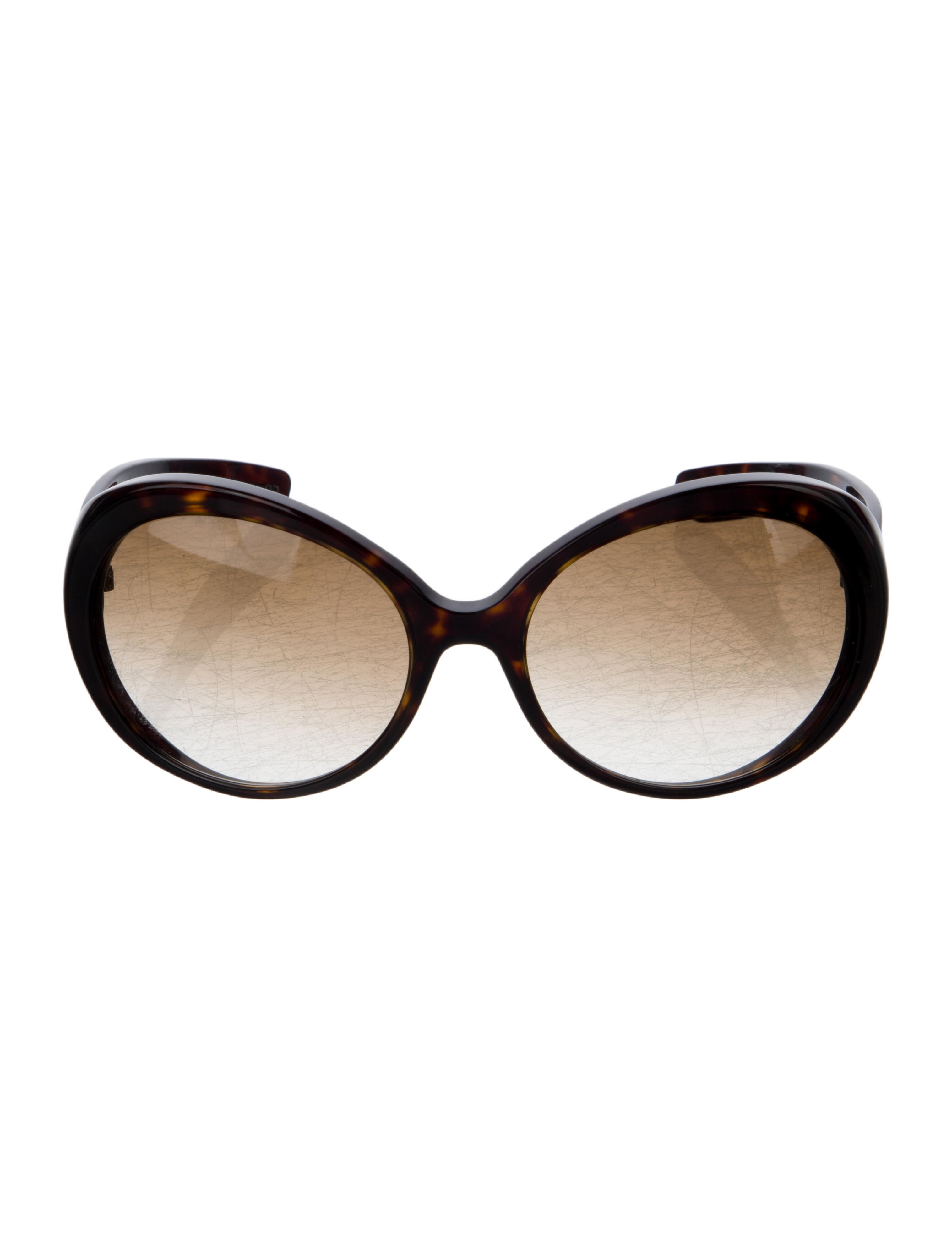 Bottega Veneta Intrecciato Weave Oversize Sunglasses