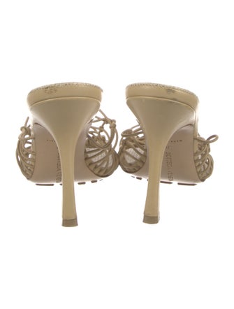 Bottega Veneta Leather Slides