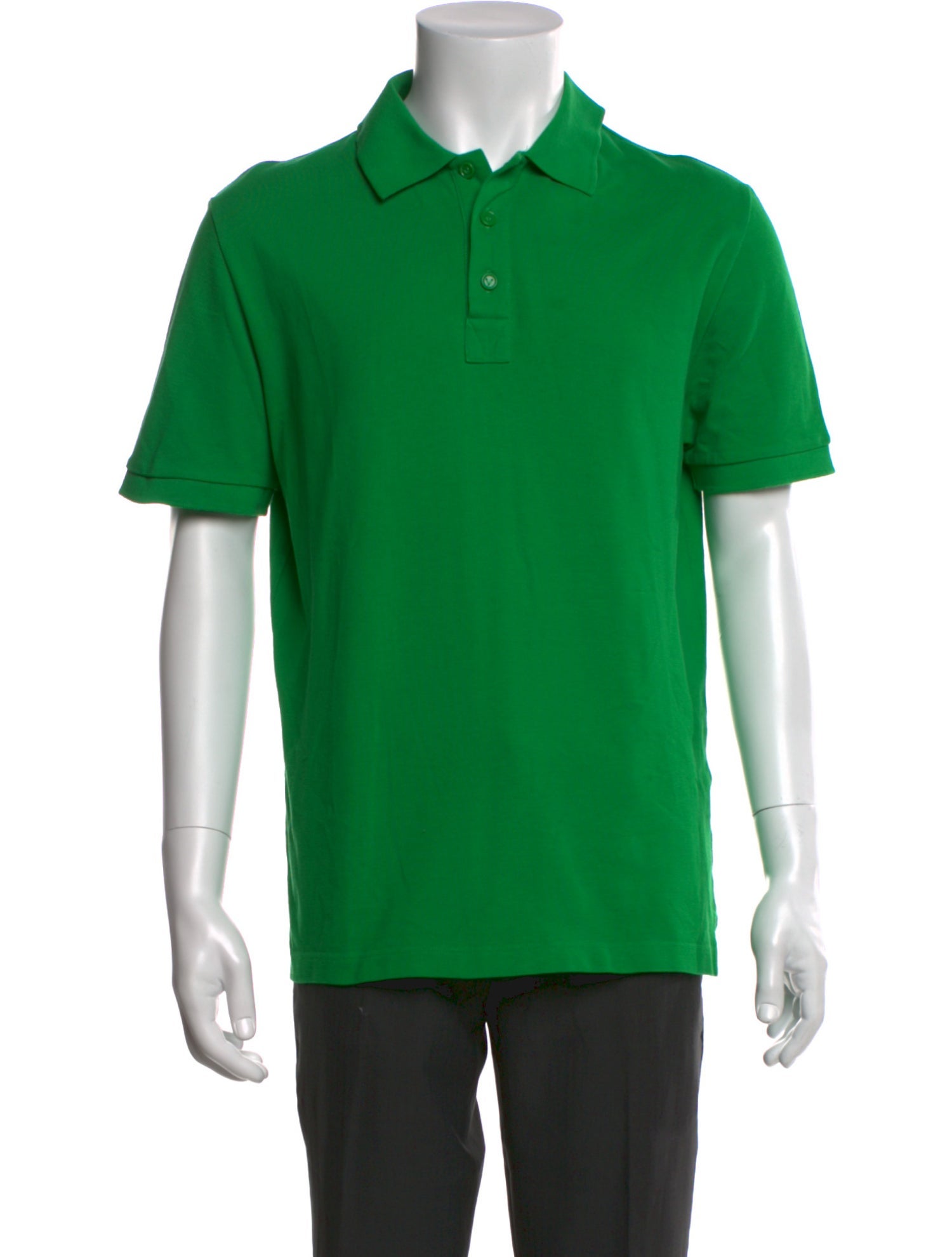Bottega Veneta Collar Short Sleeve Polo Shirt