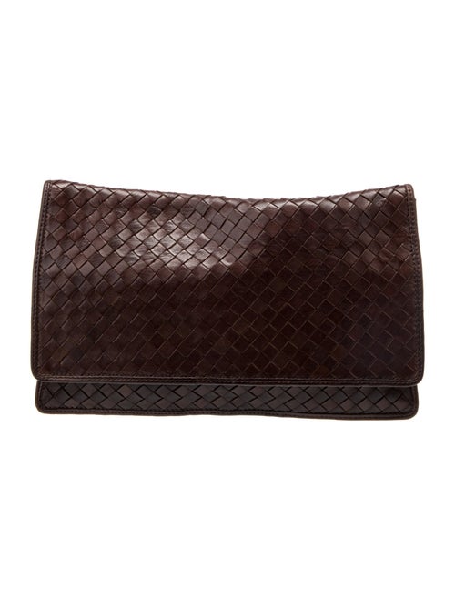 Bottega Veneta Leather Clutch
