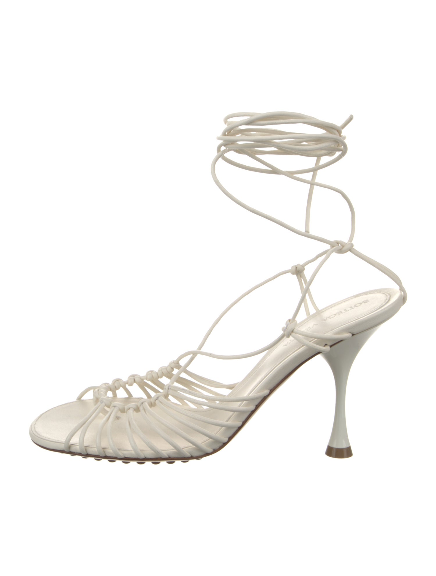 Bottega Veneta Leather Gladiator Sandals w/ Tags