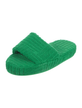Bottega Veneta Terry Cloth Slides
