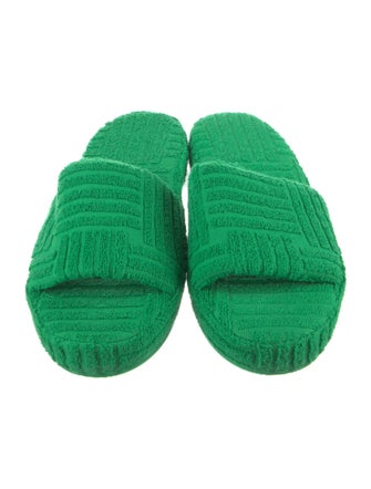Bottega Veneta Terry Cloth Slides