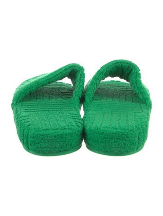 Bottega Veneta Terry Cloth Slides