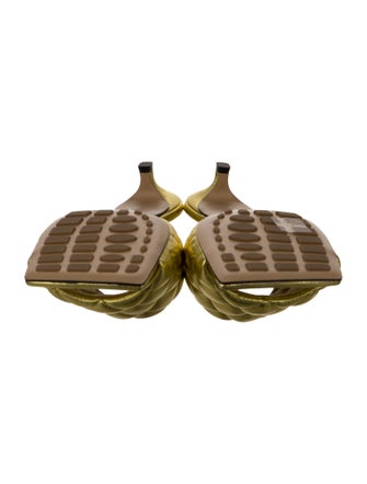 Bottega Veneta Leather Slides