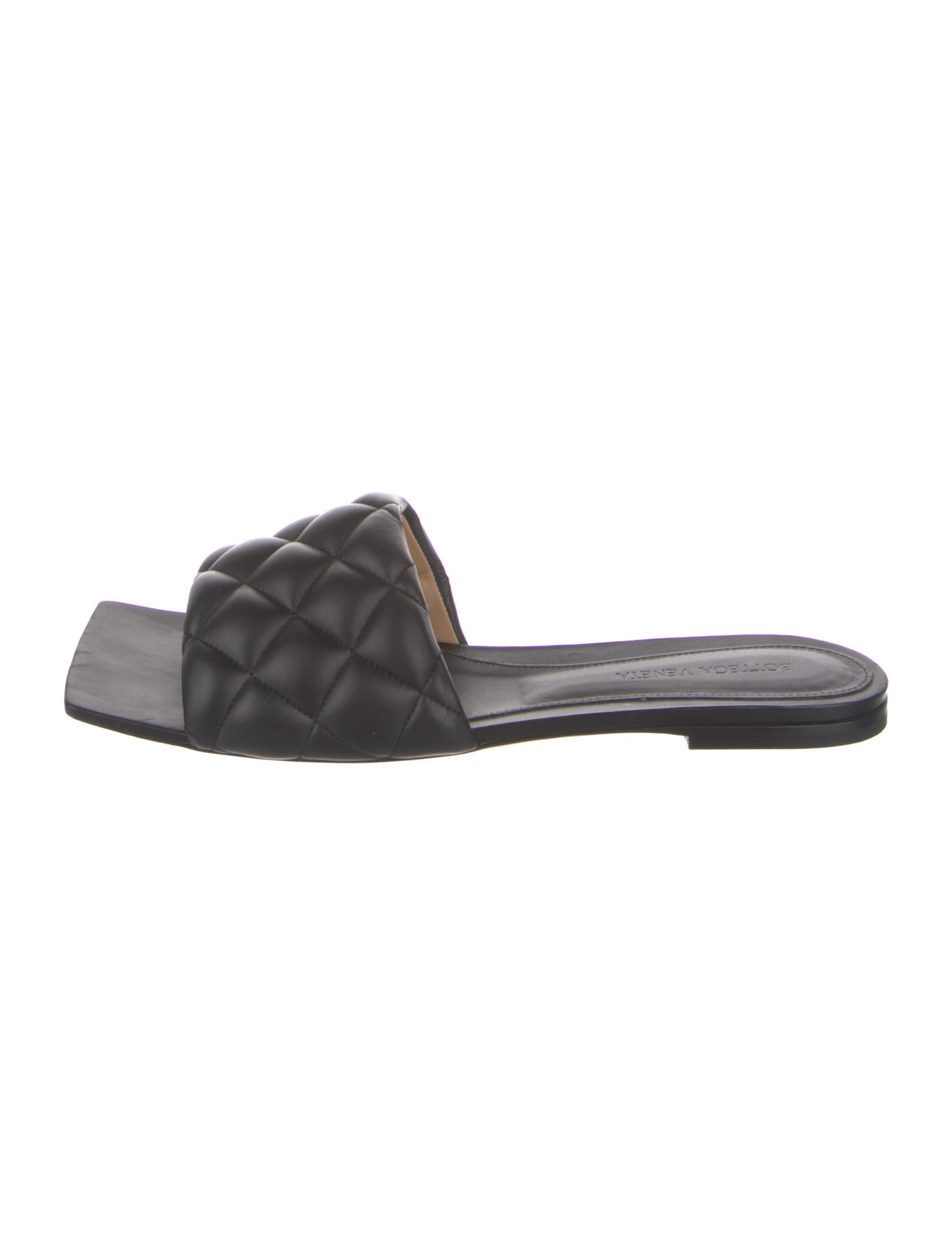 Bottega Veneta Leather Slides
