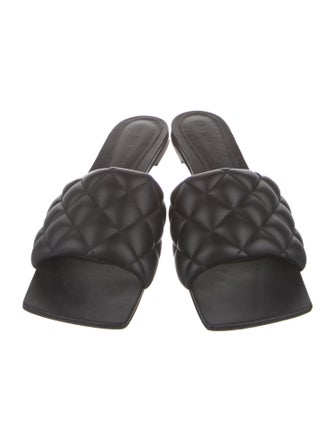 Bottega Veneta Leather Slides