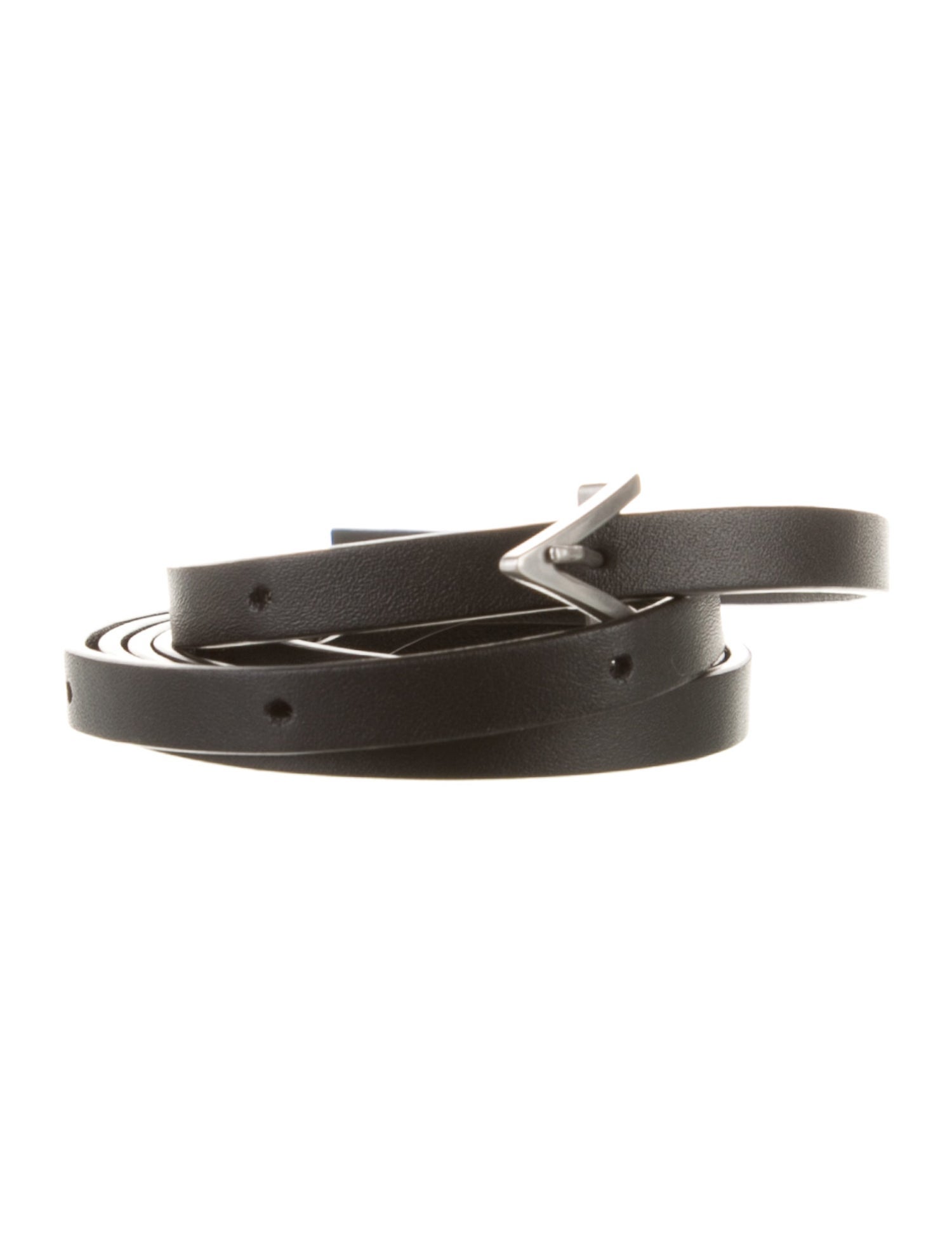 Bottega Veneta Skinny Leather Belt