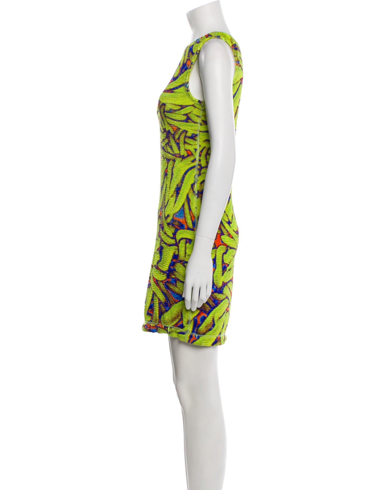 Bottega Veneta Printed Mini Dress