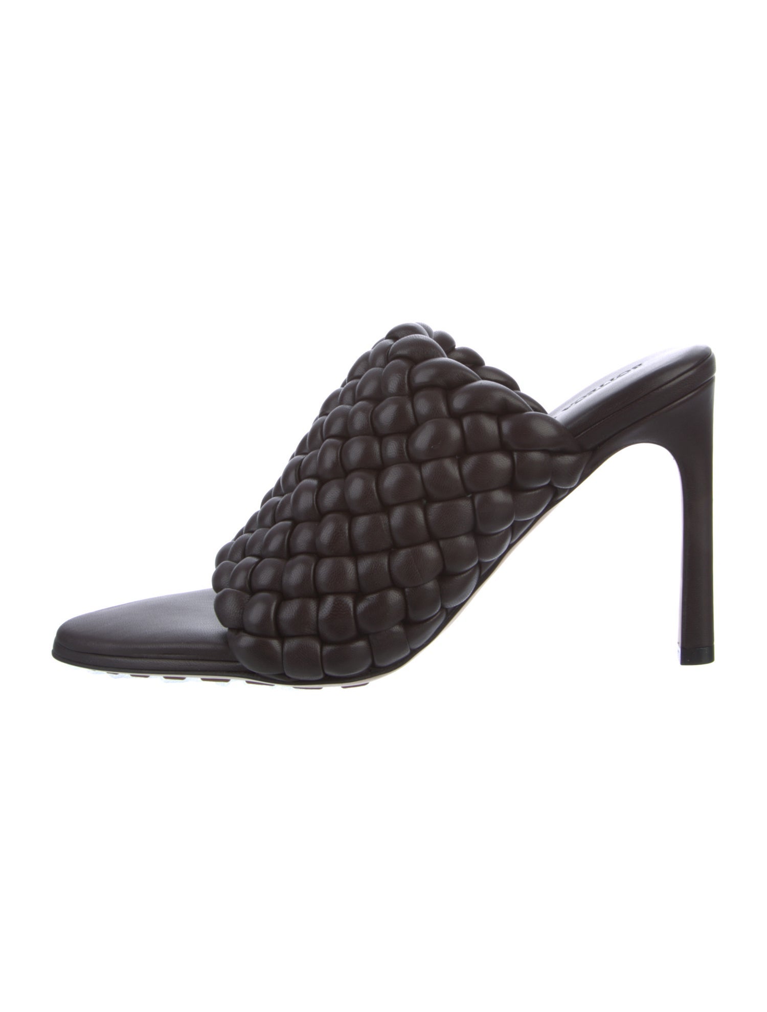 Bottega Veneta Leather Slides