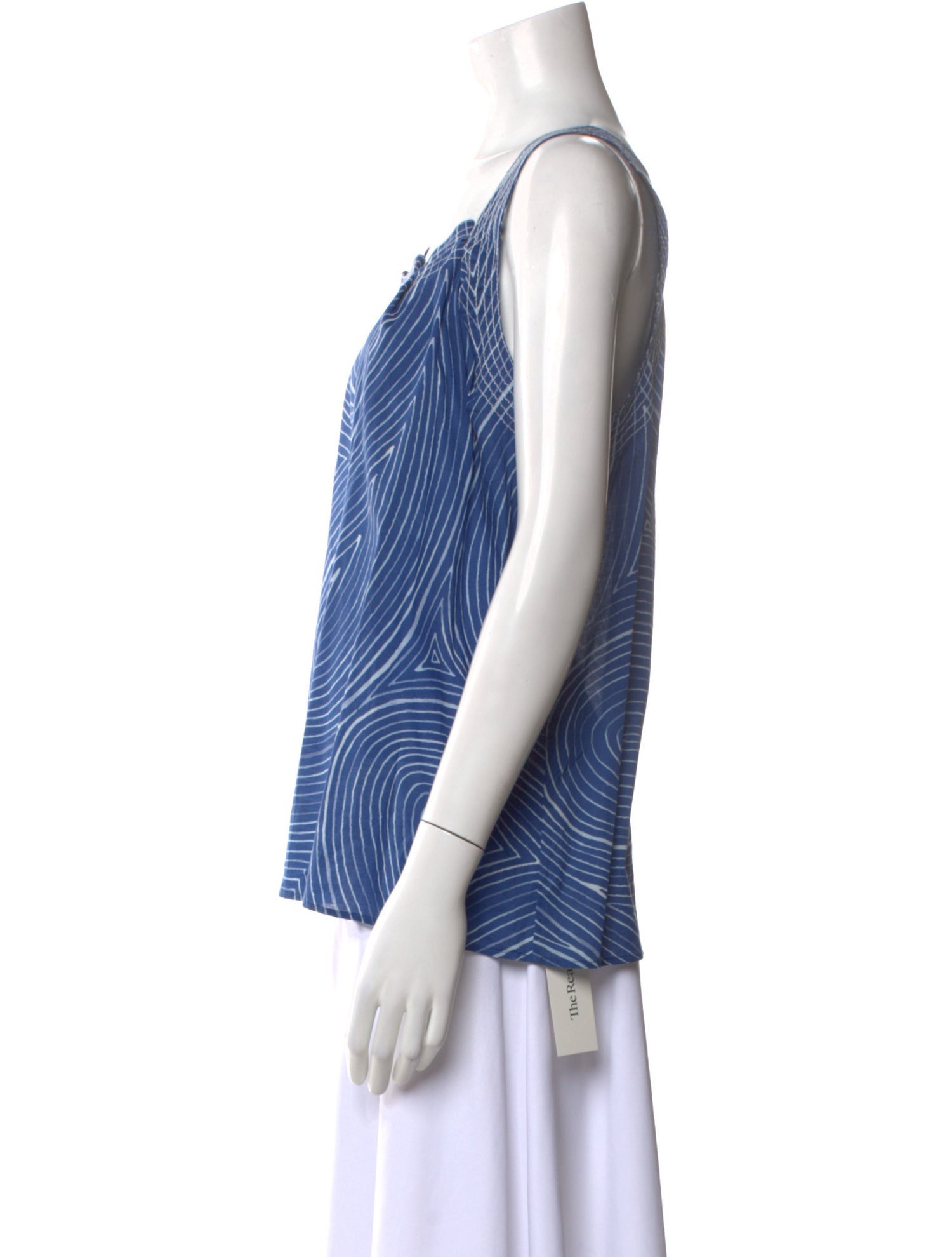 Bottega Veneta Striped Square Neckline Top