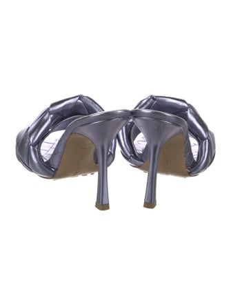 Bottega Veneta Intrecciato Weave Leather Slides