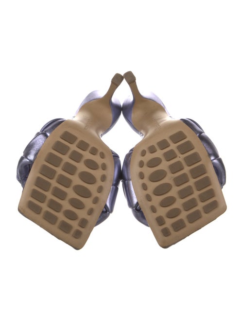 Bottega Veneta Intrecciato Weave Leather Slides