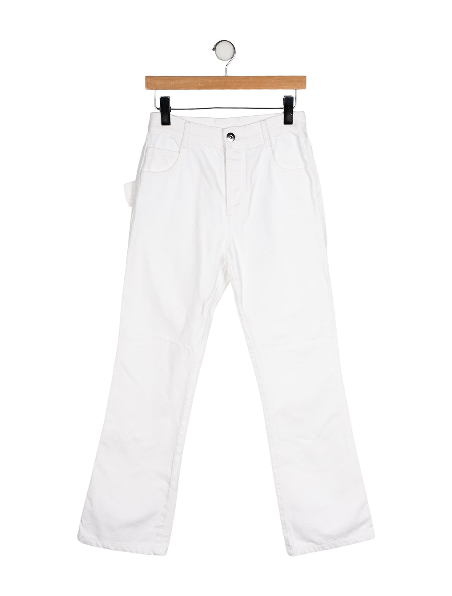 Bottega Veneta Mid-Rise Wide Leg Jeans