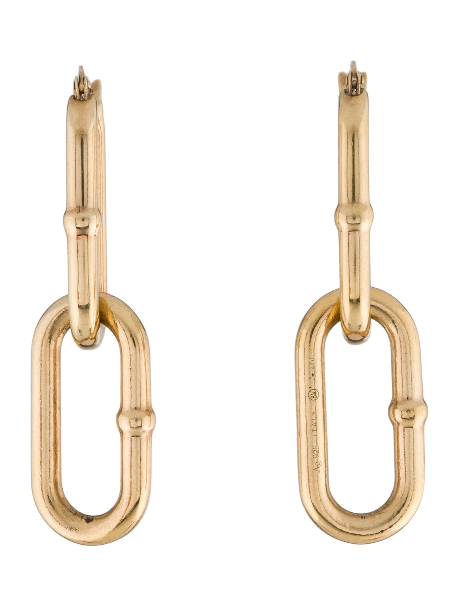 Bottega Veneta Double Chain Earrings