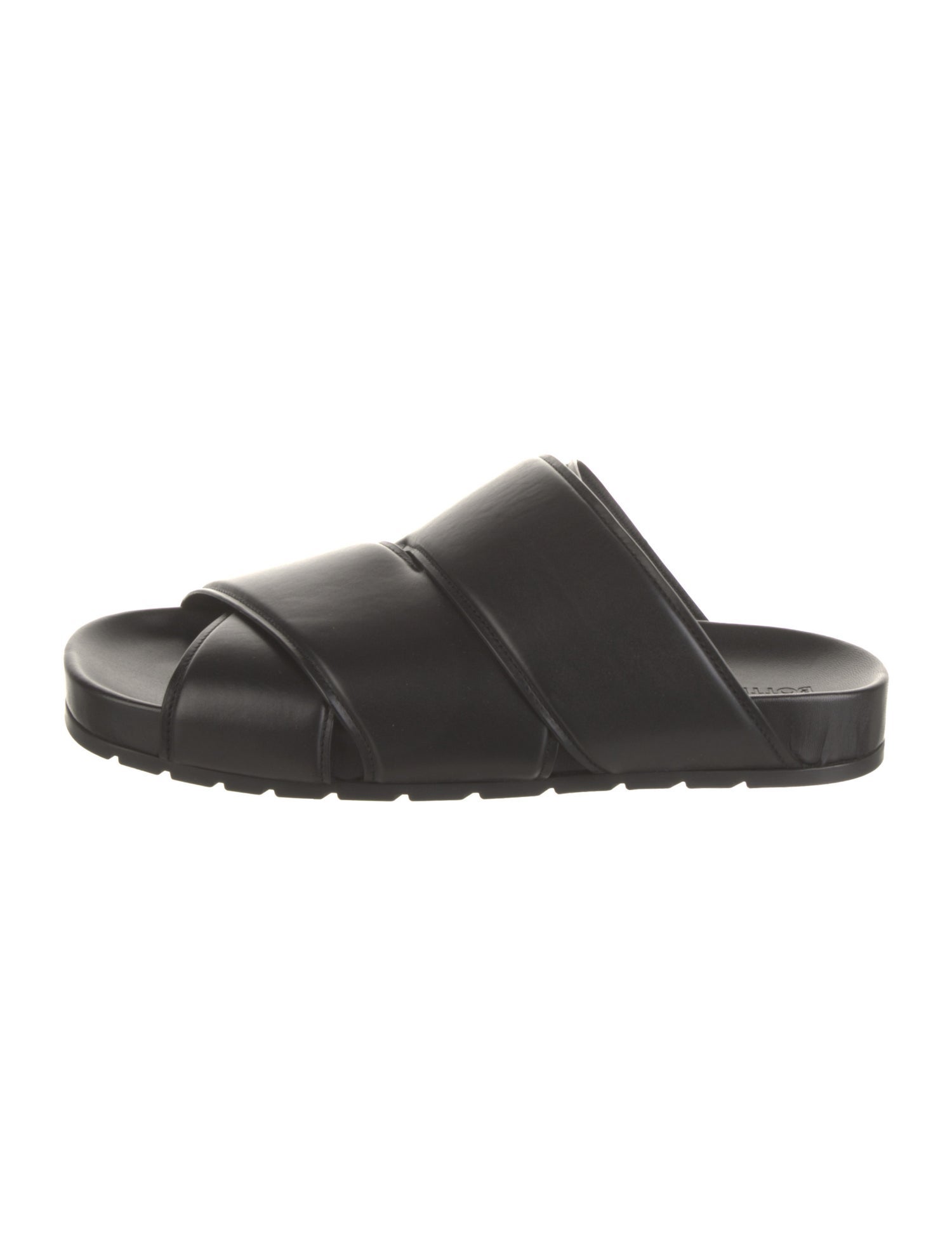 Bottega Veneta Leather Slides
