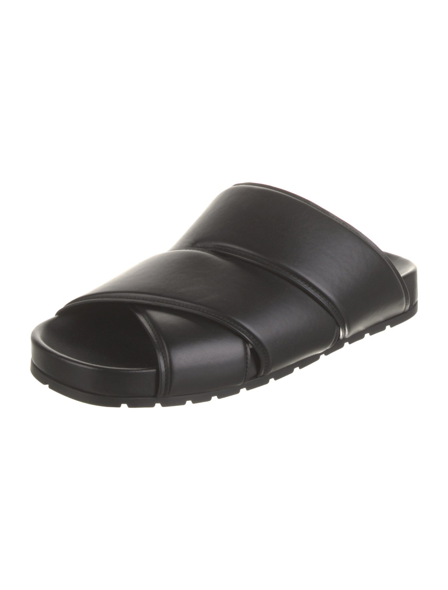 Bottega Veneta Leather Slides