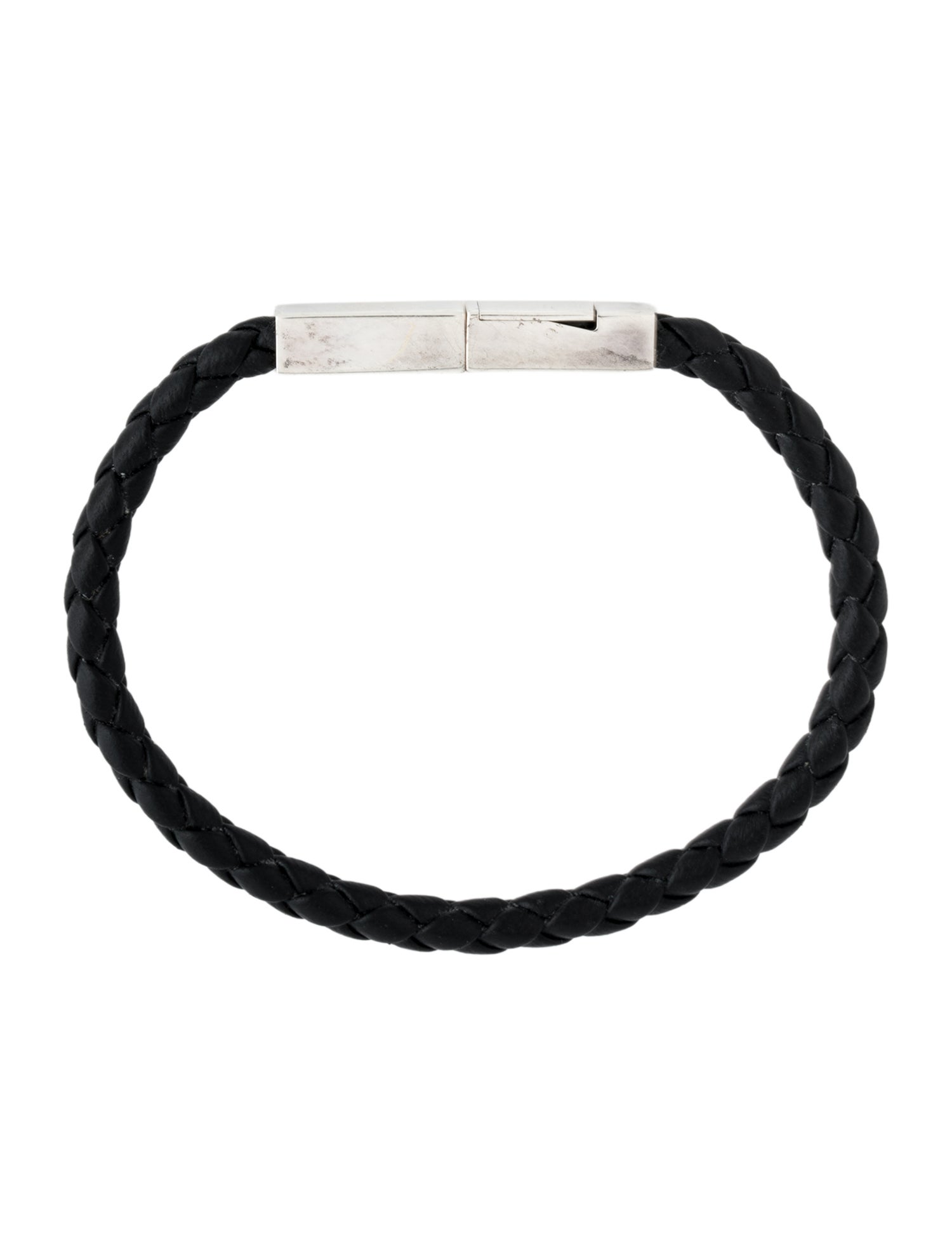 Bottega Veneta Leather Bangle Bracelet