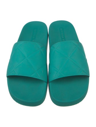 Bottega Veneta The Slider Intrecciato Weave Slides